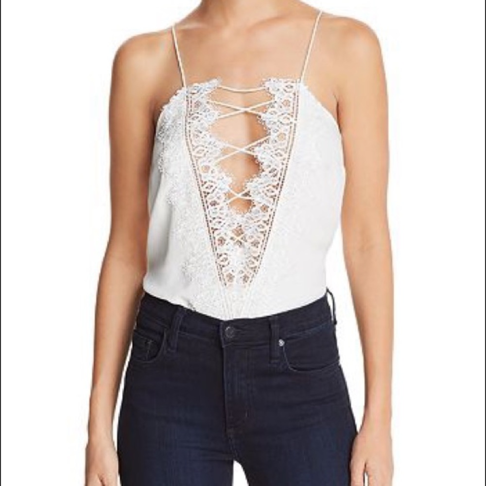 CAMI NYC Charlie Lace Top